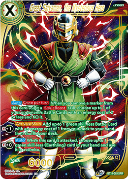 Great Saiyaman, the Mysterious Hero (SPR) (BT14-063) [Cross Spirits] - POKÉ JEUX