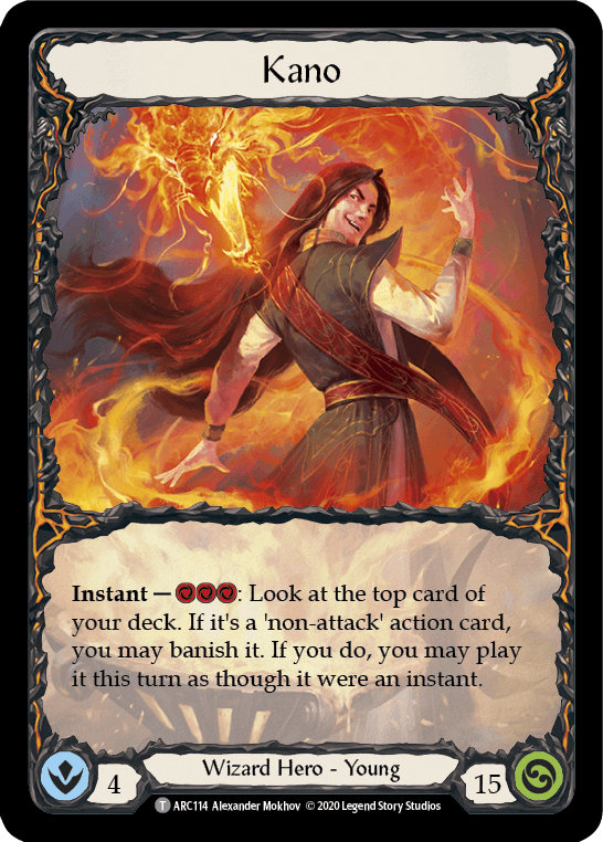 Kano // Viserai [U-ARC114 // U-ARC076] (Arcane Rising Unlimited) Unlimited Normal - POKÉ JEUX