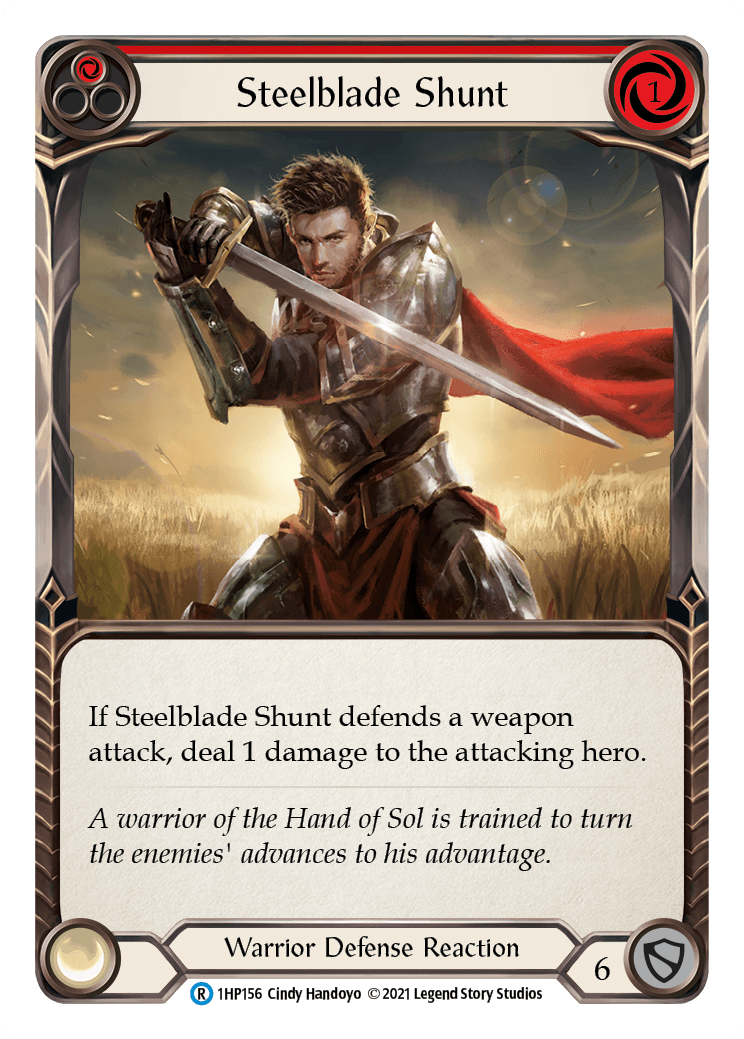 Steelblade Shunt (Red) [1HP156] (History Pack 1) - POKÉ JEUX
