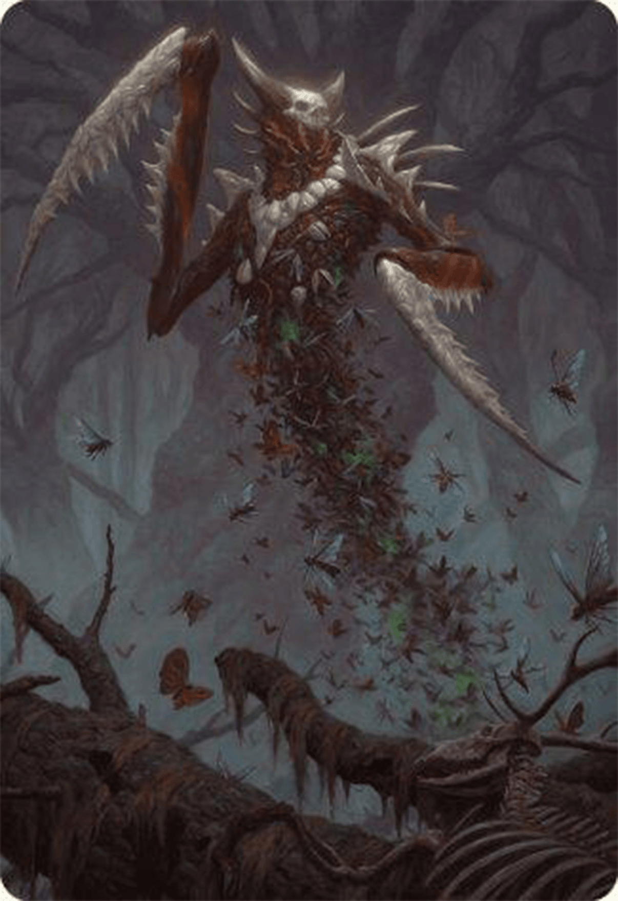 Grist, the Plague Swarm Art Card [Modern Horizons 3 Art Series] - POKÉ JEUX