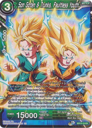 Son Goten & Trunks, Faultless Youth (EX13-15) [Special Anniversary Set 2020] - POKÉ JEUX