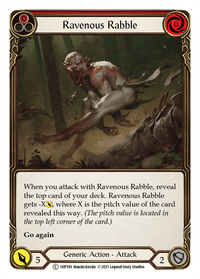 Ravenous Rabble (Red) [1HP393] (History Pack 1) - POKÉ JEUX