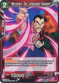 Mercenary Tao, Unequaled Assassin (BT10-027) [Rise of the Unison Warrior] - POKÉ JEUX