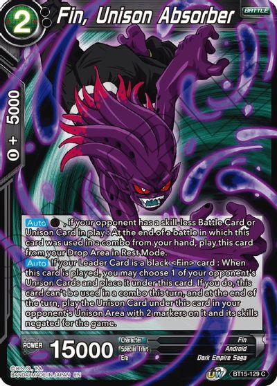 Fin, Unison Absorber (BT15-129) [Saiyan Showdown] - POKÉ JEUX