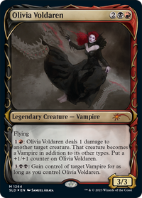 Olivia Voldaren (Halo Foil) [Série Secret Lair Drop] 