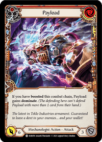 Payload (Red) [EVR076] (Everfest) 1st Edition Normal - POKÉ JEUX