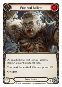 Primeval Bellow (Red) [1HP040] (History Pack 1) - POKÉ JEUX