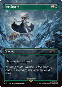 Ice Storm (SLD-1745) - Secret Lair Drop (Borderless) Foil