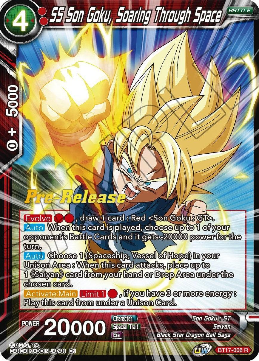 SS Son Goku, Soaring Through Space (BT17-006) [Ultimate Squad Prerelease Promos] - POKÉ JEUX