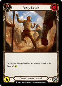 Feisty Locals (Red) [BEN011] (Outsiders Benji Blitz Deck) - POKÉ JEUX