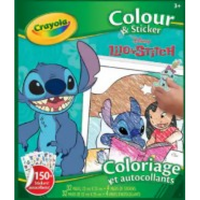 CRAYOLA - COLOURING & STICKER BOOK - LILO and STITCH (Special Order)