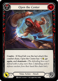 Open the Center (Red) [KAT012] (Outsiders Katsu Blitz Deck) - POKÉ JEUX