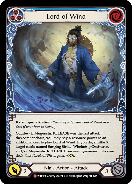 Lord of Wind [U-WTR081] (Welcome to Rathe Unlimited) Unlimited Normal - POKÉ JEUX
