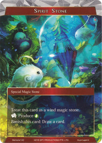 Pierre spirituelle (Memoria142) [Cartes Memoria Alice Origin] 