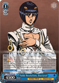 Nobles résolutions, Bucciarati (JJ/S66-E074 RR) [JoJo's Bizarre Adventure : Golden Wind] 