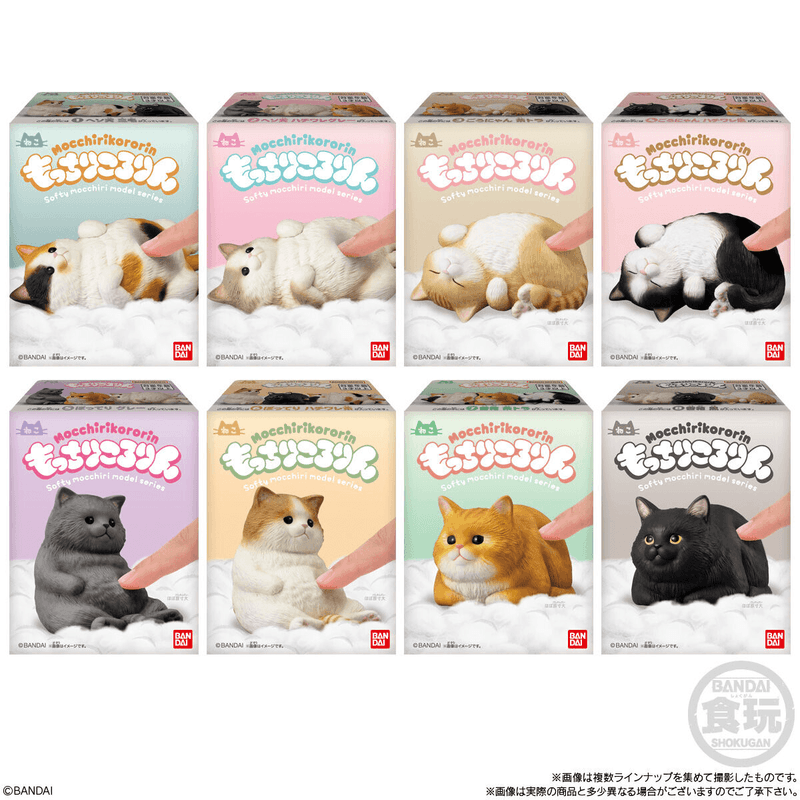 Mocchiri Kororin Cats (Open Box/12) (Pre-Order)