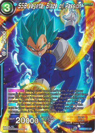 SSB Vegeta, Blaze of Passion (BT10-040) [Rise of the Unison Warrior] - POKÉ JEUX
