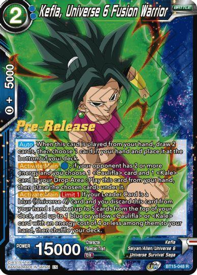 Kefla, Universe 6 Fusion Warrior (BT15-048) [Saiyan Showdown Prerelease Promos] - POKÉ JEUX