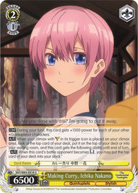 Faire du curry, Ichika Nakano (5HY/W83-E018 U) [Les quintuplés quintessentiels] 