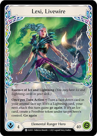 Lexi, Livewire // Lexi [ELE031 // ELE032] (Tales of Aria) - POKÉ JEUX