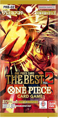 ONE PIECE CARD GAME  # PRB-02  -  THE BEST 2 - PREMIUM BOOSTER PACK