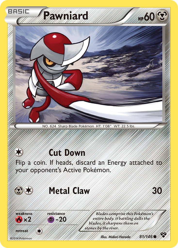 Pawniard (#) (21) - XY Trainer Kit Bisharp & Wigglytuff