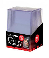 Sleeves: Super Thick Toploader: 180PT: Standard Size: Clear (10) (EN) (Special Order)