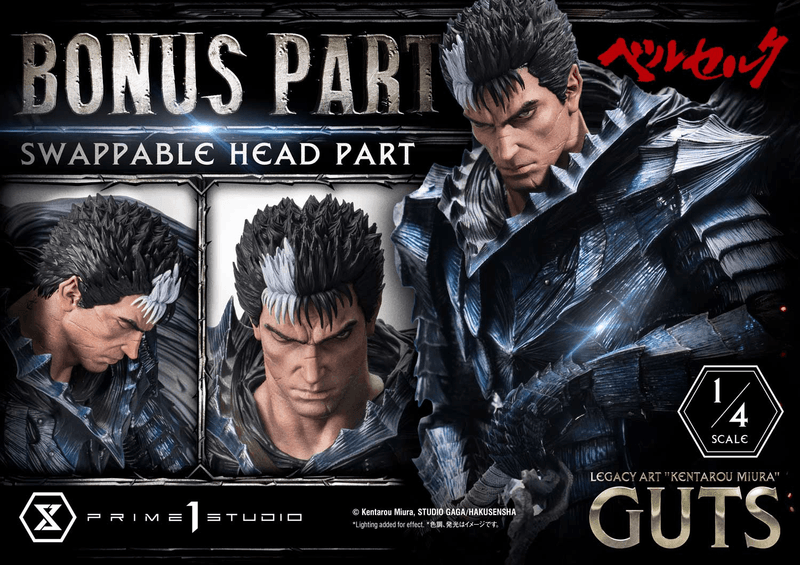 Legacy Art "Kentarou Miura" Berserk Guts 1/4 Scale Bonus Version (Pre-Order)
