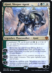 Ajani, agent dormant [Promotions avant-première de Dominaria United] 