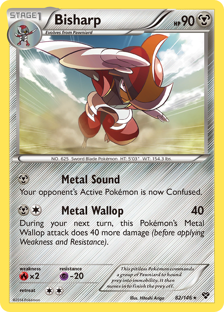 Bisharp (#Holo) (30) - XY Trainer Kit Bisharp & Wigglytuff Holofoil