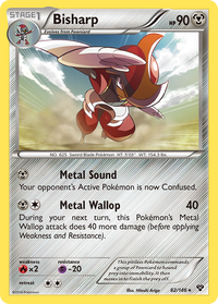Bisharp (#Holo) (30) - XY Trainer Kit Bisharp & Wigglytuff Holofoil