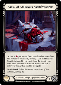 Mask of Malicious Manifestations [RIP004] (Outsiders Riptide Blitz Deck) - POKÉ JEUX