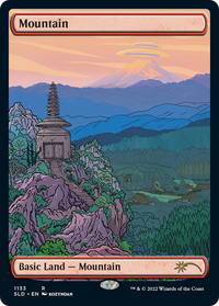Montagne (1133) (Full-Art) [Série Secret Lair Drop] 