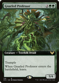 Gnarled Professor (Extended Art) [Strixhaven: School of Mages]