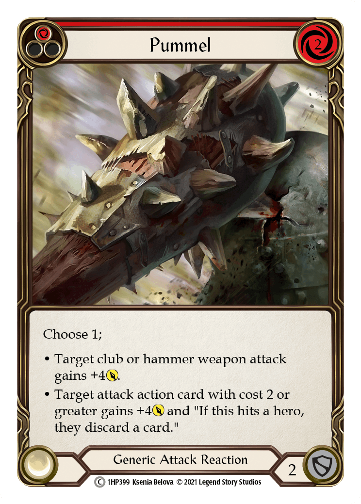 Pummel (Red) [1HP399] (History Pack 1) - POKÉ JEUX