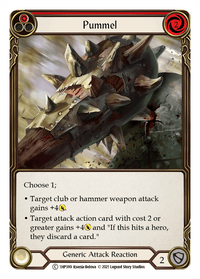 Pummel (Red) [1HP399] (History Pack 1) - POKÉ JEUX
