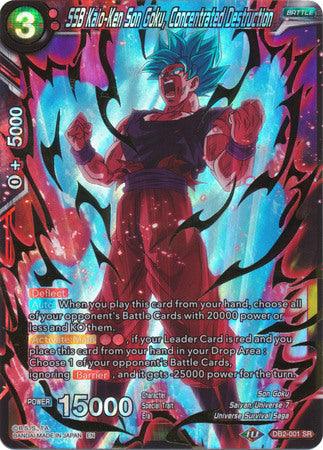 SSB Kaio-Ken Son Goku, Concentrated Destruction (DB2-001) [Divine Multiverse] - POKÉ JEUX