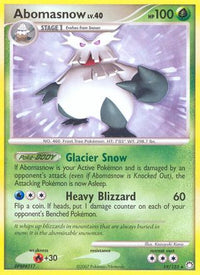 Abomasnow (19/123)  - Mysterious Treasures