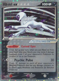 Absol ex (92/108)  - Power Keepers Holofoil