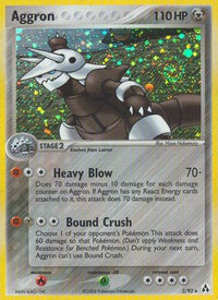 Aggron (2/92) (Estampillé) [EX : Créateur de Légendes] 