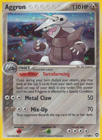 Aggron (1/108) - Power Keepers Holofoil
