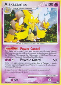 Alakazam (2/123)  - Mysterious Treasures Holofoil