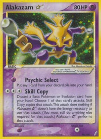 Alakazam Star (99/100) - Crystal Guardians Holofoil