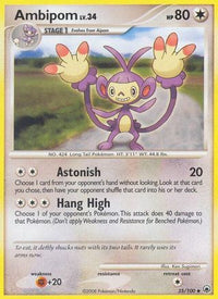 Ambipom (35/100)  - Majestic Dawn