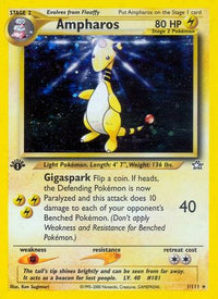 Ampharos (1/111) - Neo Genesis 1st Edition Holofoil