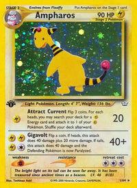 Ampharos (1/64) [Néo Révélation 1ère édition] 