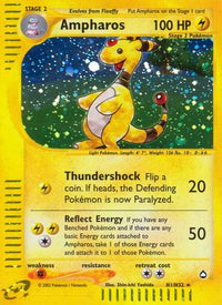 Ampharos (H1) (H1/147)  - Aquapolis Holofoil