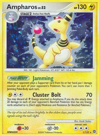 Ampharos (1/132) - Secret Wonders Holofoil