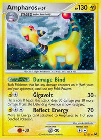 Ampharos (1/127)  - Platinum Holofoil