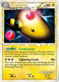 Ampharos (Prime) (105/123)  - HeartGold SoulSilver Holofoil